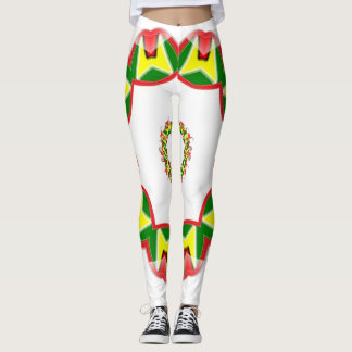 Leggings Drapeau de Guyana