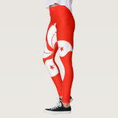 Leggings Drapeau de Hong Kong (Gauche)