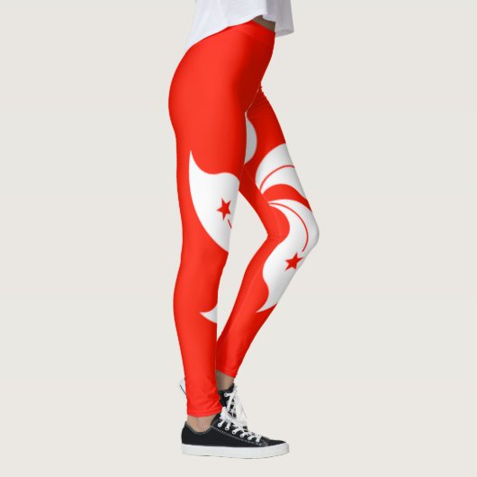 Leggings Drapeau de Hong Kong (Droite)