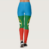 Leggings Drapeau de Karatchaïevo-Tcherkessie (Dos)