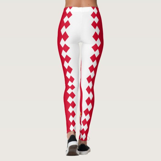 Leggings Drapeau de Karelia Nord (Dos)