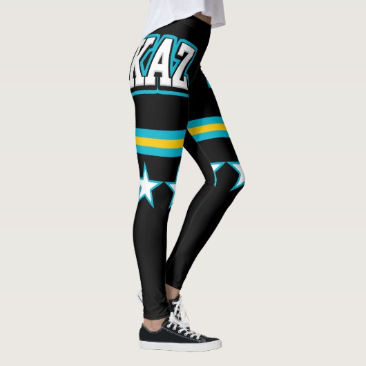 Leggings Drapeau de Kazakhstan (Droite)