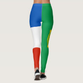 Leggings Drapeau de Khakassie (Dos)