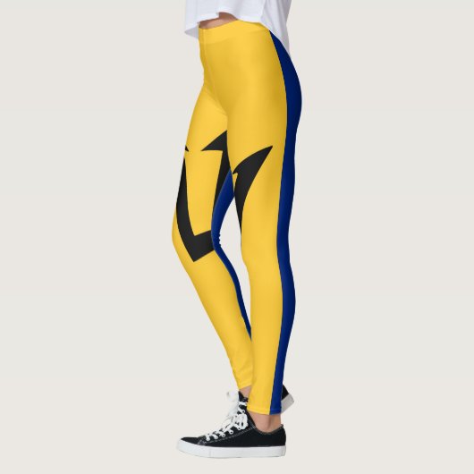Leggings Drapeau de la Barbade (Gauche)