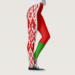 Leggings Drapeau de la Biélorussie Cool