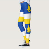 Leggings Drapeau de la Buryatia patriotique (Gauche)