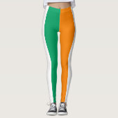 Leggings Drapeau de la Côte d'Ivoire (Devant)