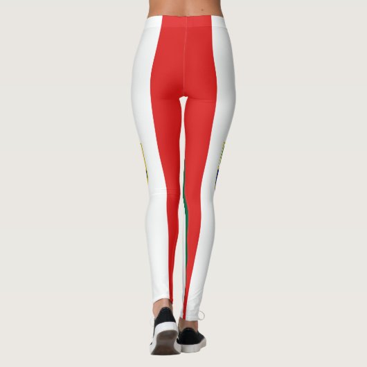 Leggings Drapeau de la Fédération de Bosnie (Dos)