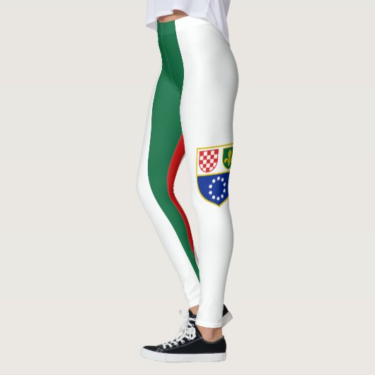 Leggings Drapeau de la Fédération de Bosnie (Gauche)