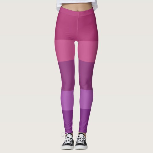 Leggings Drapeau de la fierté Aceflux (Devant)