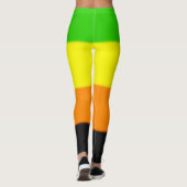 Leggings Drapeau de la Fierté Aromantique (Dos)