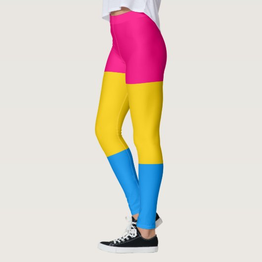 Leggings Drapeau de la fierté Pansexual (Gauche)