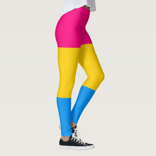 Leggings Drapeau de la fierté Pansexual (Droite)