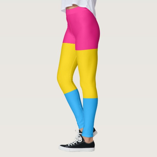 Leggings Drapeau de la fierté Pansexual (Gauche)