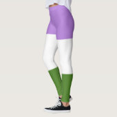 Leggings Drapeau de la fierté queer (Gauche)