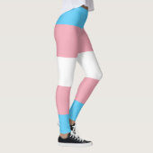 Leggings Drapeau de la fierté transgenre - LGBT Rainbow (Droite)