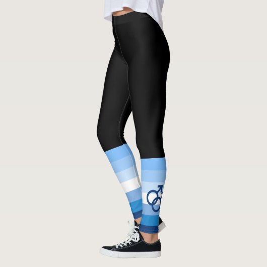 Leggings Drapeau de la Gay Male Pride (Gauche)