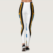 Leggings Drapeau de la Grèce (Dos)