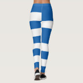 Leggings Drapeau de la Grèce (Dos)