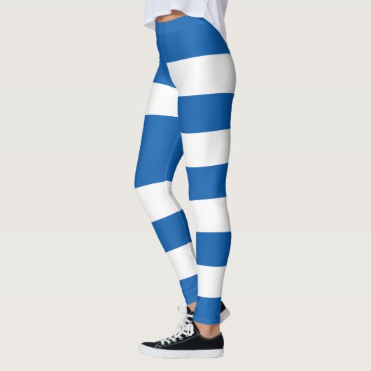 Leggings Drapeau de la Grèce (Gauche)