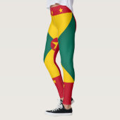 Leggings Drapeau de la Grenade Cool (Gauche)