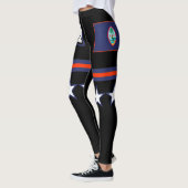 Leggings Drapeau de la Guam (Gauche)