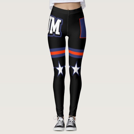 Leggings Drapeau de la Guam (Devant)