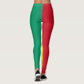 Leggings Drapeau de la Guinée (Dos)