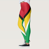 Leggings Drapeau de la Guyane (Gauche)