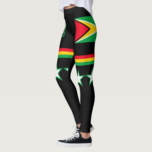Leggings Drapeau de la Guyane (Gauche)