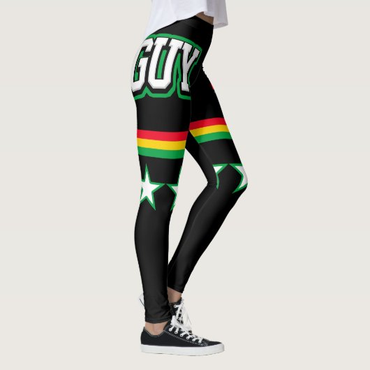 Leggings Drapeau de la Guyane (Droite)