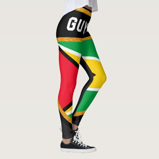 Leggings Drapeau de la Guyane (Droite)