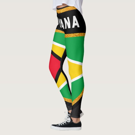 Leggings Drapeau de la Guyane (Gauche)