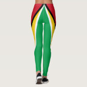 Leggings Drapeau de la Guyane (Dos)