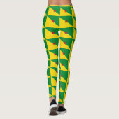 Leggings Drapeau de la Guyane française (Dos)