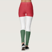 Leggings Drapeau de la Hongrie (Dos)