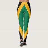 Leggings Drapeau de la Jamaïque (Dos)