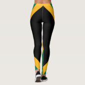 Leggings Drapeau de la Jamaïque (Dos)