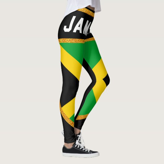 Leggings Drapeau de la Jamaïque (Droite)