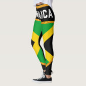 Leggings Drapeau de la Jamaïque (Gauche)