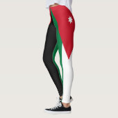 Leggings Drapeau de la Jordanie (Gauche)