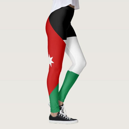 Leggings Drapeau de la Jordanie Cool (Droite)