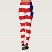 Leggings Drapeau de la Malaisie (Dos)