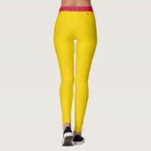 Leggings Drapeau de la mode du Nouveau-Mexique (Dos)