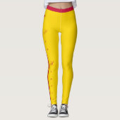 Leggings Drapeau de la mode du Nouveau-Mexique (Devant)