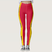 Leggings Drapeau de la Moldavie (Devant)