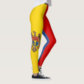 Leggings Drapeau de la Moldavie Cool (Droite)