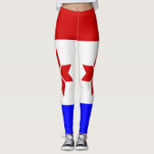 Leggings Drapeau de la Mordovie (Devant)