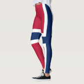 Leggings Drapeau de la Norvège (Gauche)