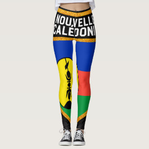 Leggings Drapeau de la Nouvelle-Calédonie